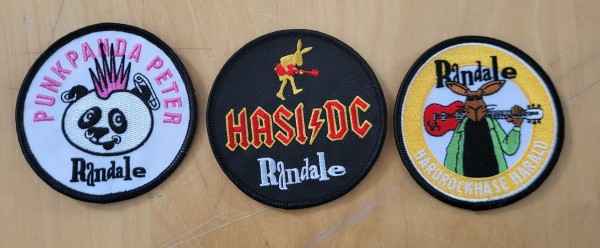 Dreierset Aufnäher