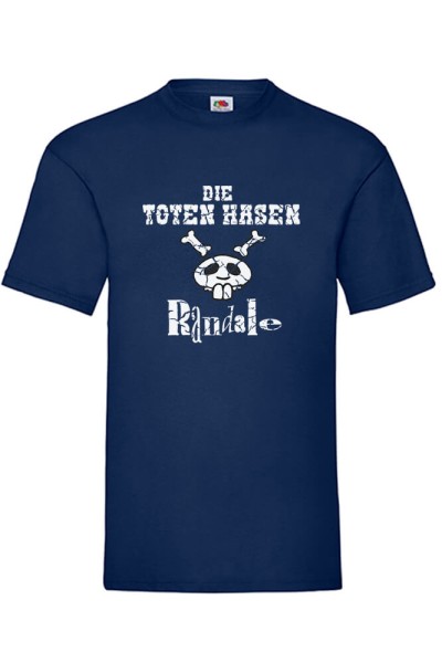 Die Toten Hasen T-Shirt von Randale in Navy-Blau